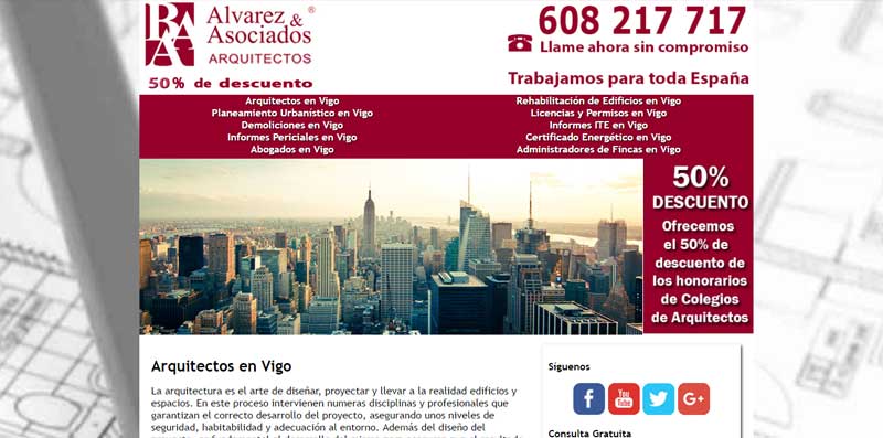 Diseño de página web personalizada en Vigo