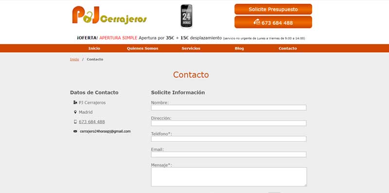 Diseño web en Madrid