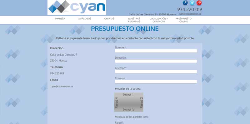 Diseño web para empresas en Huesca