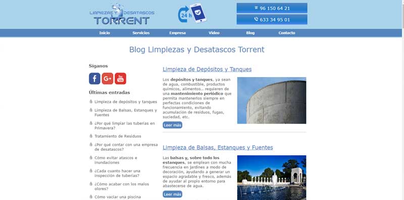 Diseño de páginas web para empresas en Valencia