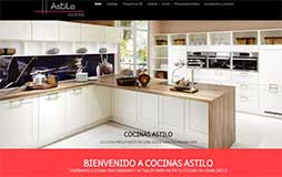 Web corporativa para Cocinas Cyan